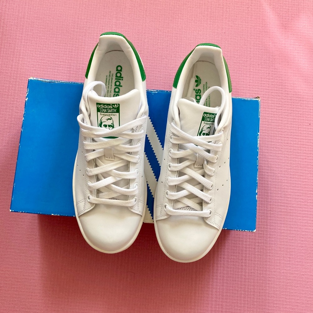 Adidas Originals Stan Smith Tennis Shoes US 8 New in Box $85 with taxes